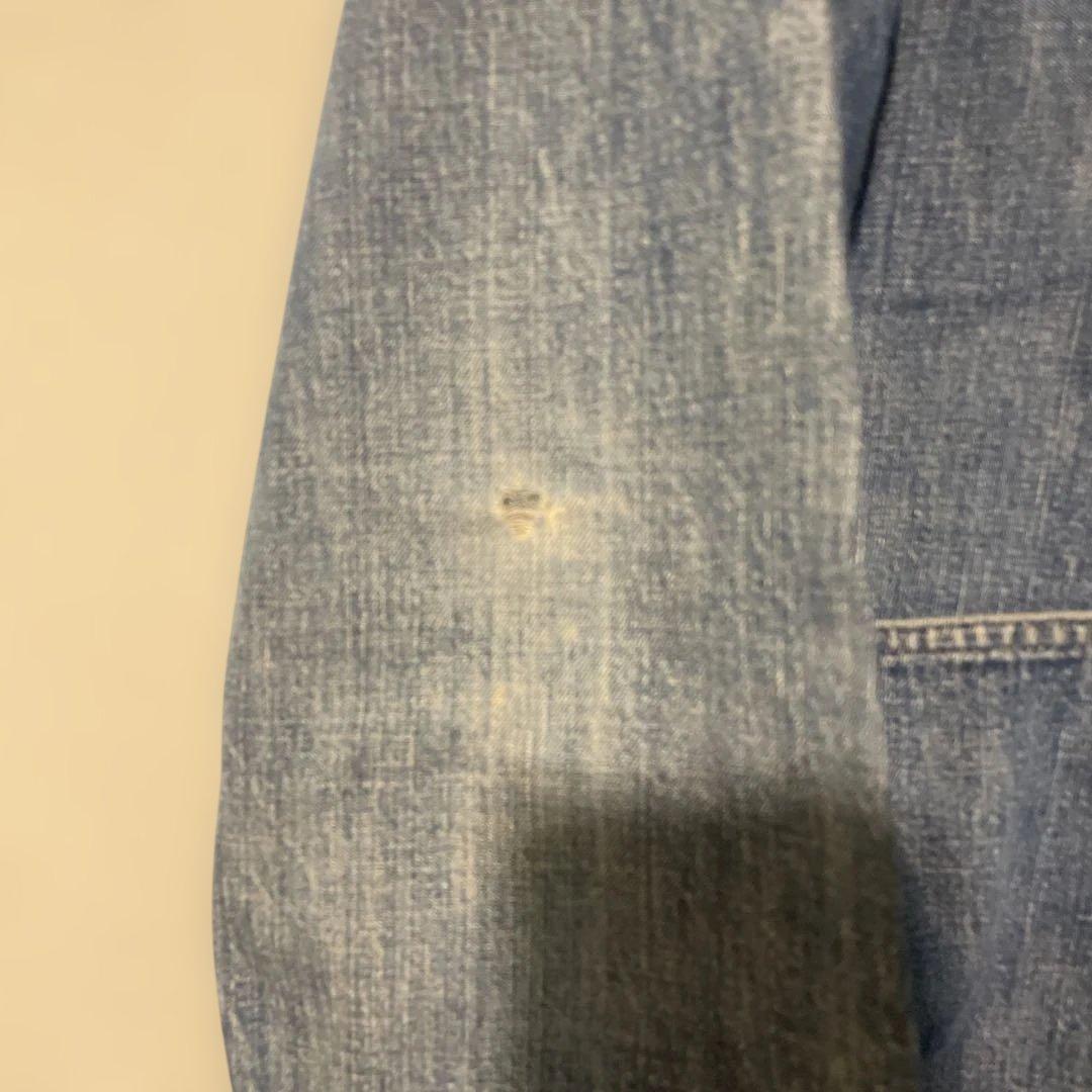 40s us navy ショールカラー ヘチマ襟カバーオール ステンシル　usn