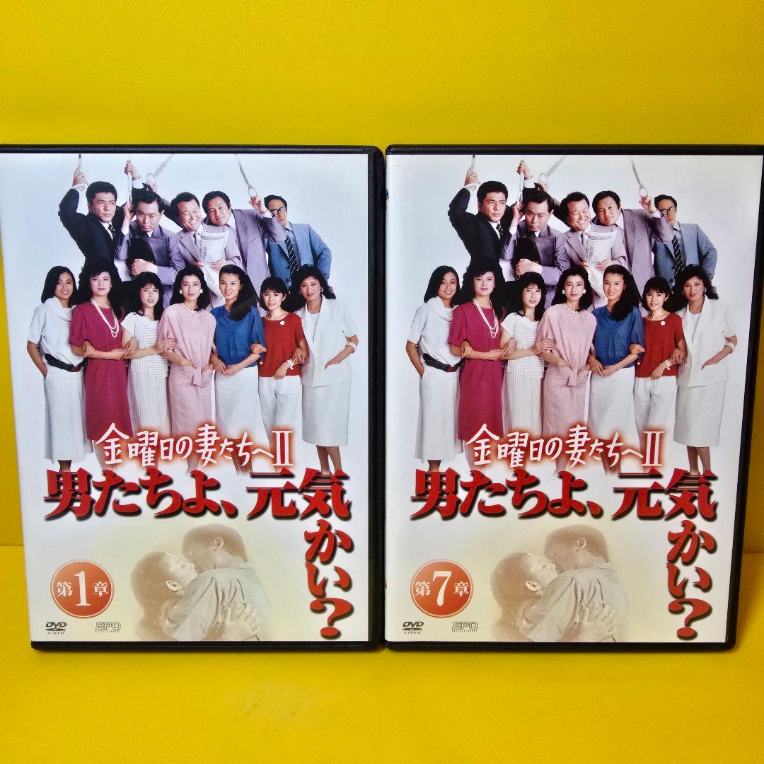 新品ケース交換済み　金曜日の妻たちへ Ⅱ　男たちよ、元気かい ? DVD全7巻