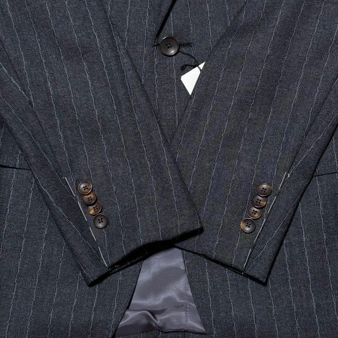 タグ付きARTISAN ストライプ ZIGNONEスーパー120`sスーツ