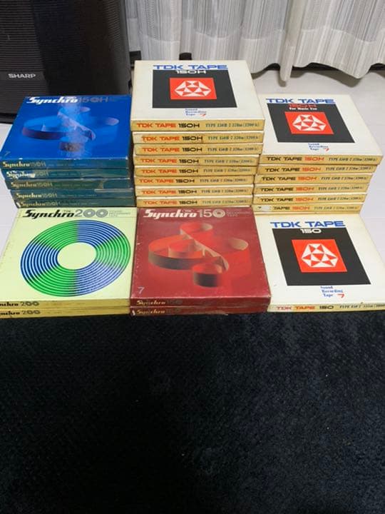 TDKオープンリールテープ 7号 29本セット販売