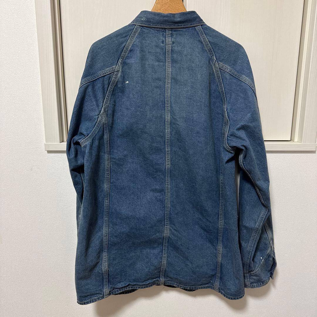 orSlow デニムカバーオール　ビームス別注　ペインター加工