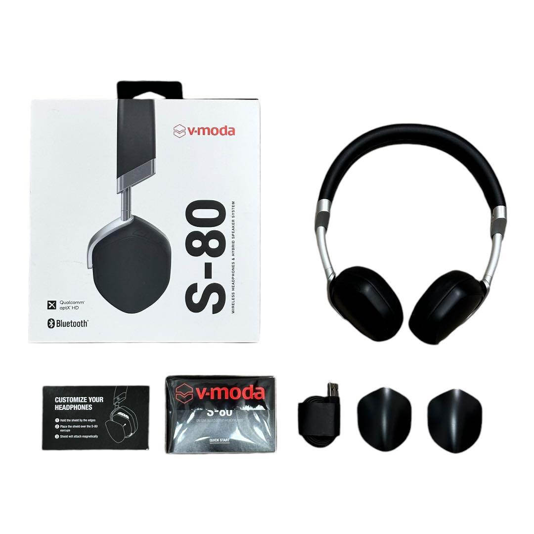 【美品・箱付】V-MODA S-80 ワイヤレスヘッドホン
