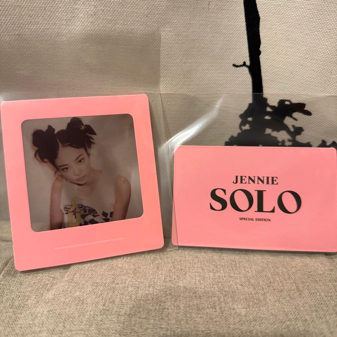 BLACKPINK ジェニ SOLO 先着特典 トレカ レンチキュラー セット