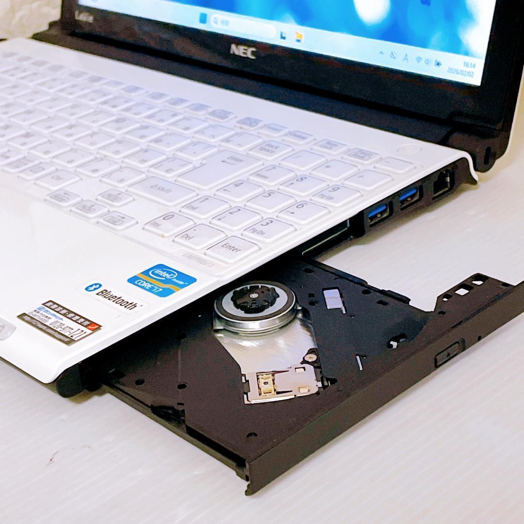 ノートパソコン Windows11 core i7 SSD NEC ノートPC