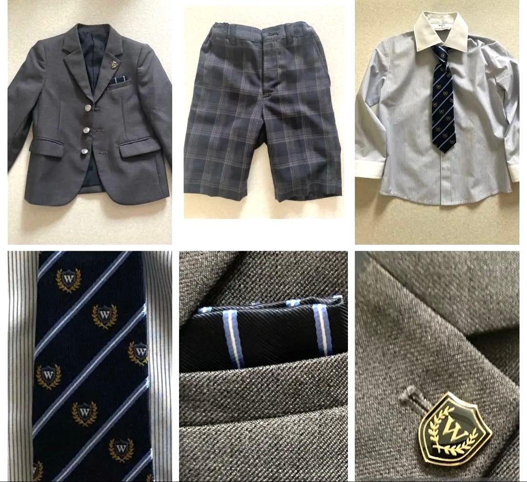 美品　ワルツバイビームスデザイン　スーツ　ビームス　110　男の子　靴付き