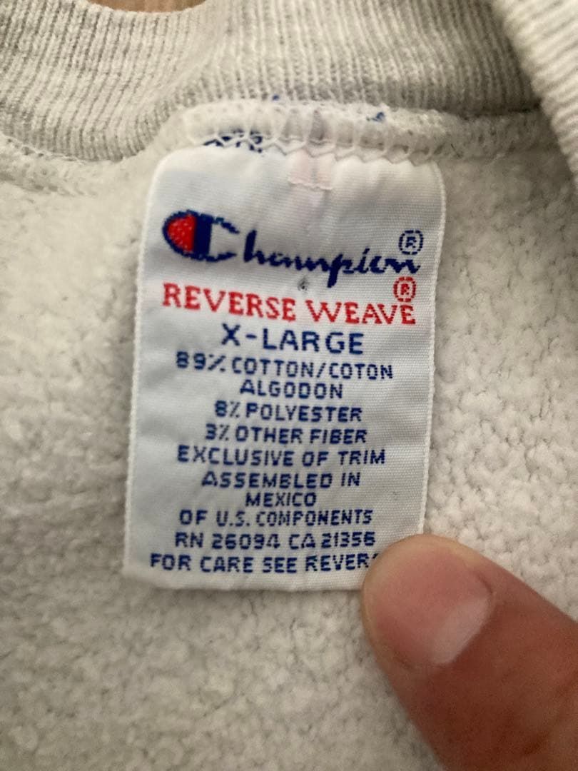 チャンピオン リバースウィーブ スウェット　XL メキシコ　90s