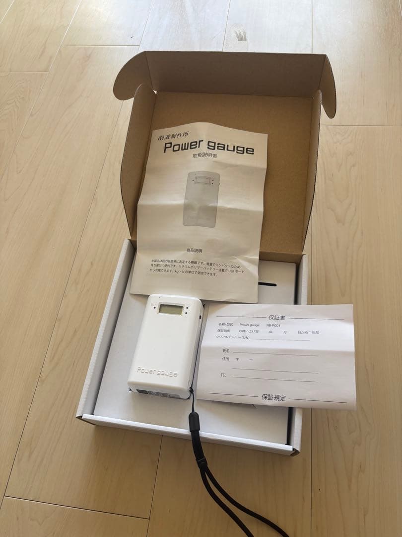 徒手筋力計 Power gauge 南波製作所