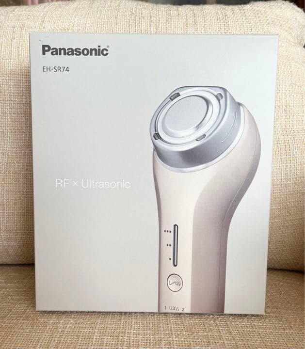 パナソニック☆ラジオ波＋超音波美顔器☆ゴールド調