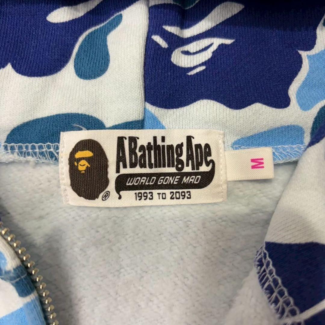 a bathing ape bape 総柄 パーカー ジップ