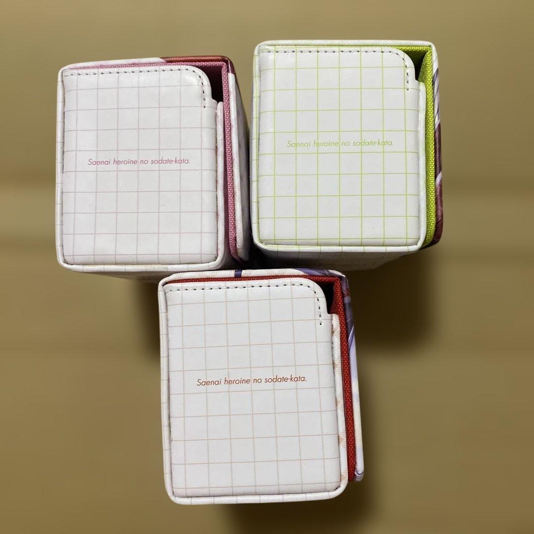 冴えない彼女の育てかた　プレミアムデッキケース　3種　セット