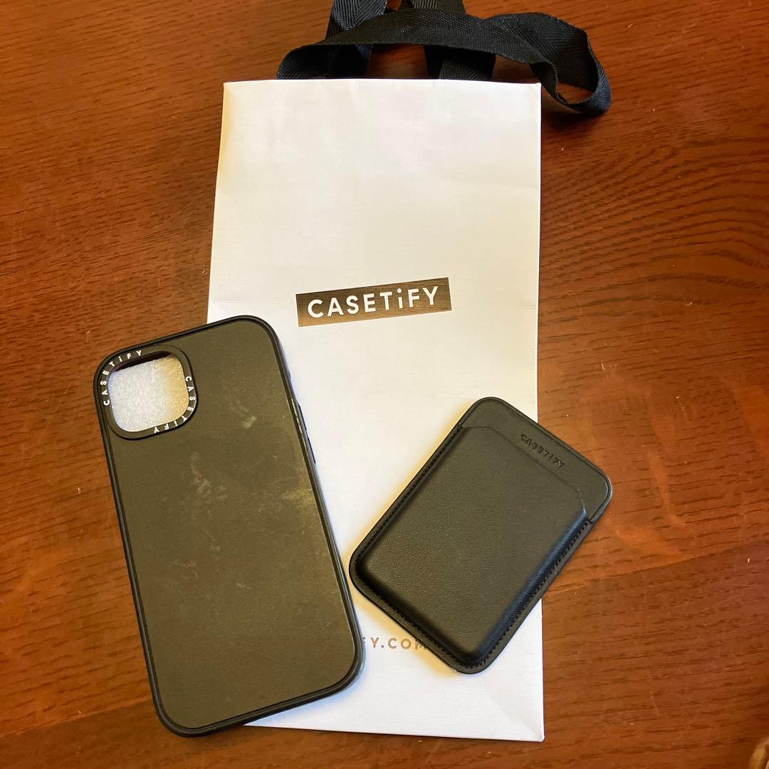 CASETiFY iPhone用ケースとカードケースセット