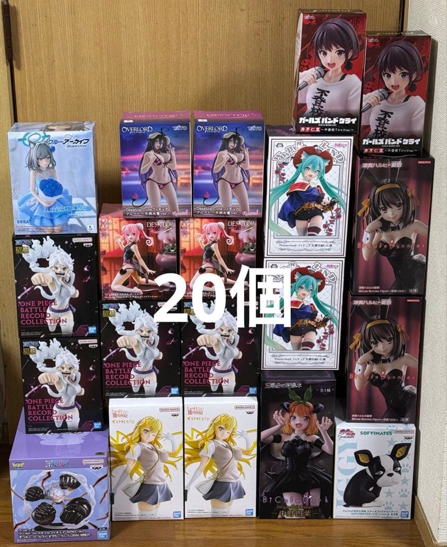 最新プライズフィギュア　美少女他　20個まとめ売り