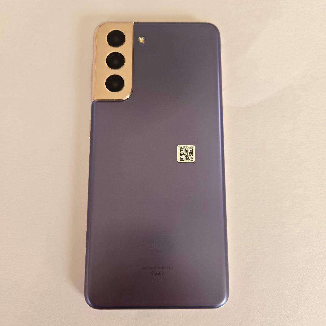 Galaxy S21 SCG09 SIMフリー バッテリー80%以上