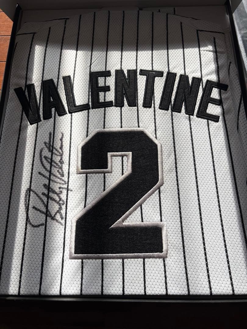 ゆ*ー様 レア品　千葉ロッテマリーンズユニフォーム 背番号2 ボビーバレンタイン