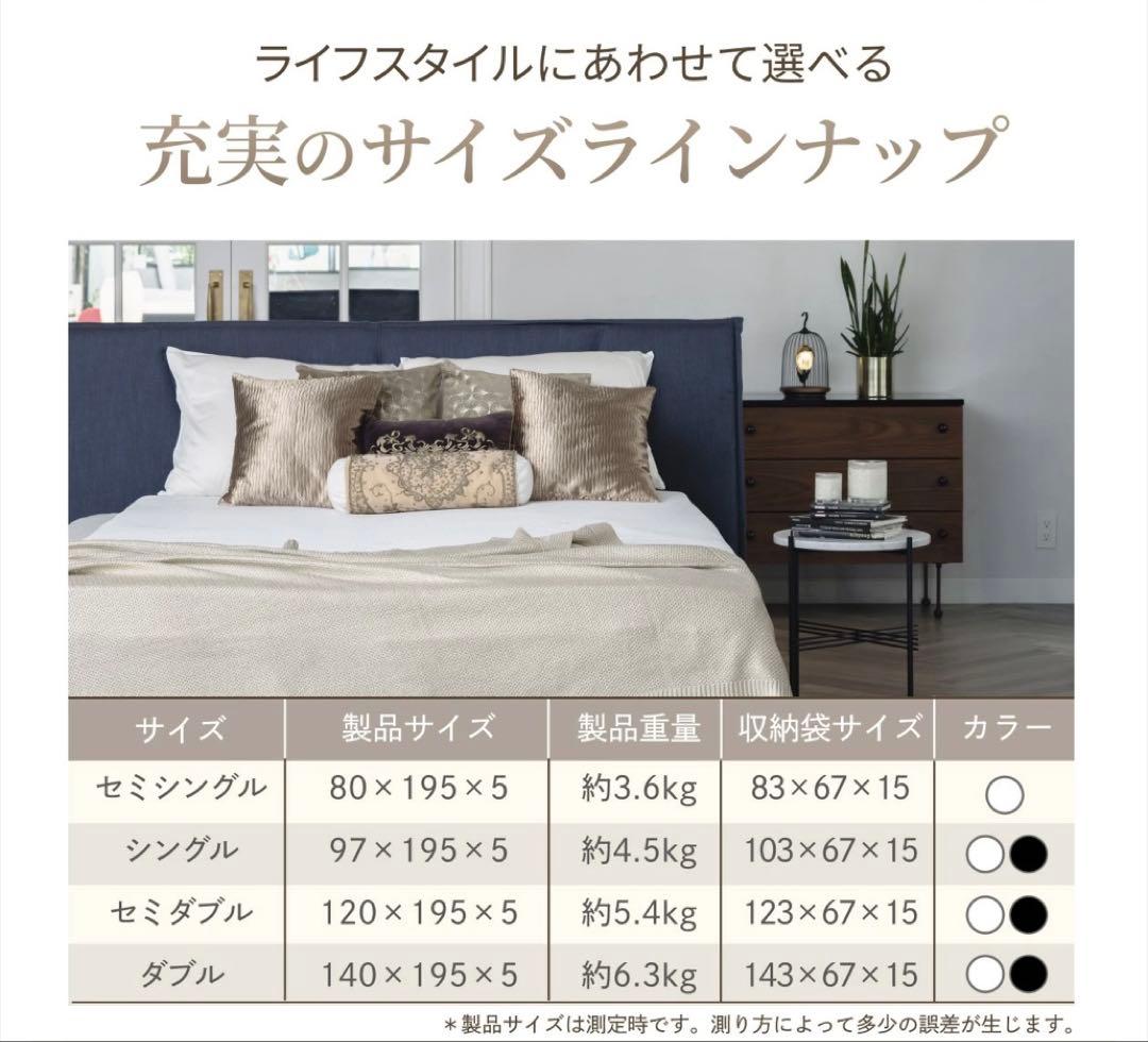 GOKUMIN 低反発マットレス セミダブル