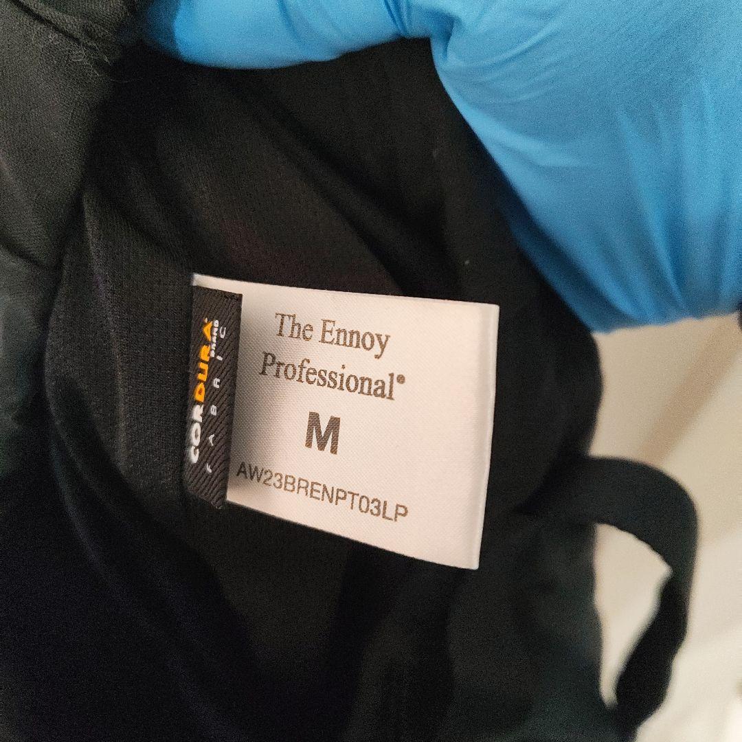 Ennoy wool blend rip stop easy pantsサイズM