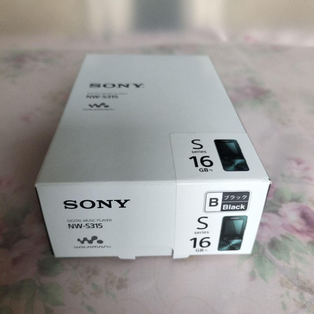 SONY NW-S315 WALKMAN 16GB ブラック　新品未使用