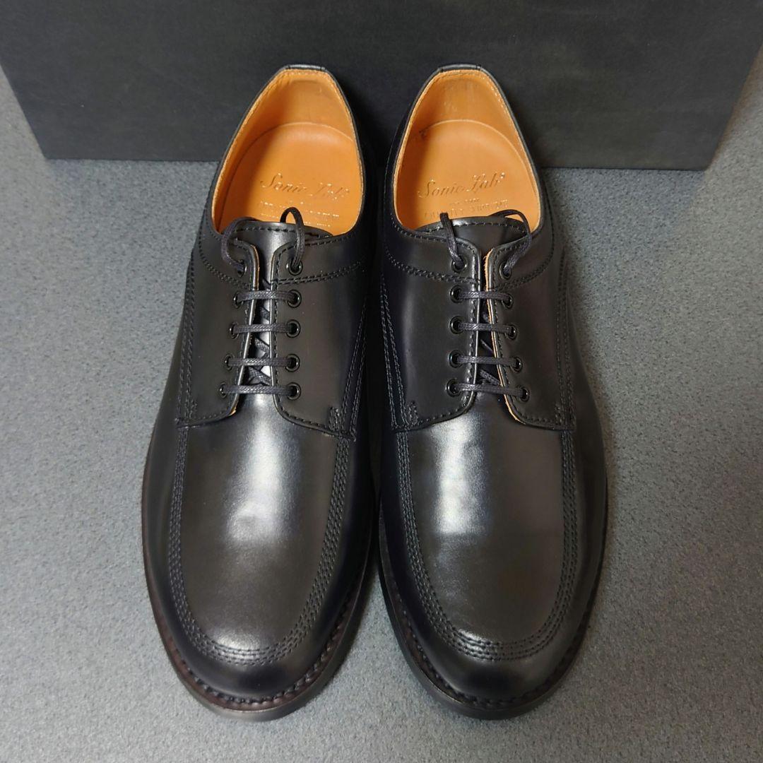 【AAAさん専用】ソニックラブ Uチップ コードバン ブラック 未使用新品