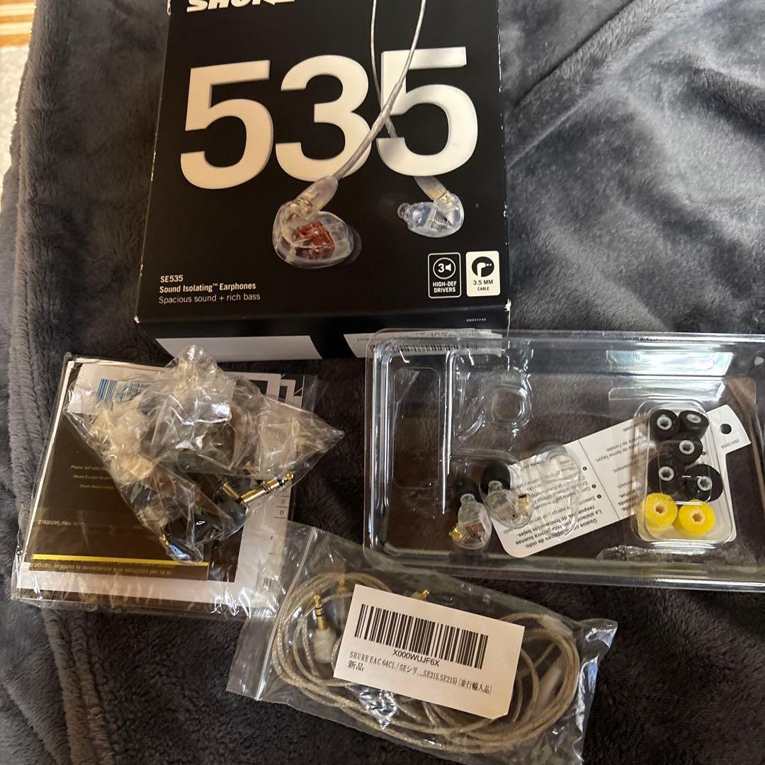 SHURE 535 新品ケーブル付き