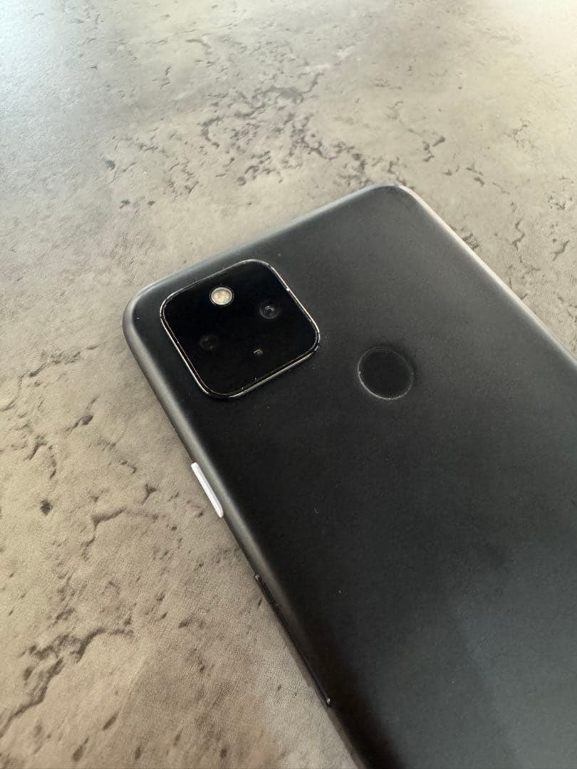 Google Pixel 4a (5G) ブラック　SIMロック解除済み