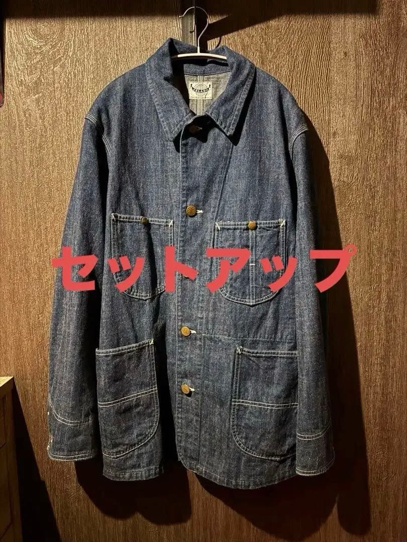 JELADO 491-J カバーオールL　ペインターパンツM セットアップ