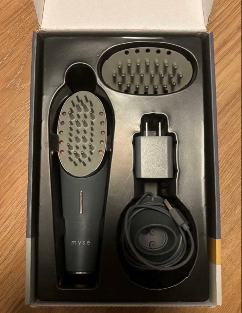 ミーゼ mysé スカルプリフトアクティブプラス 充電器付 グレー MS-80G