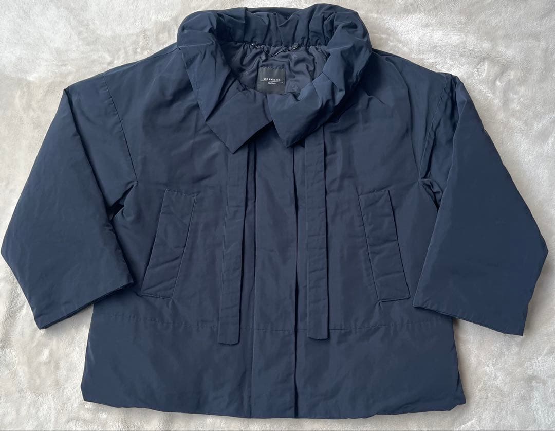 マックスマーラWEEKEND MaxMaraネイビーショートコート36サイズ