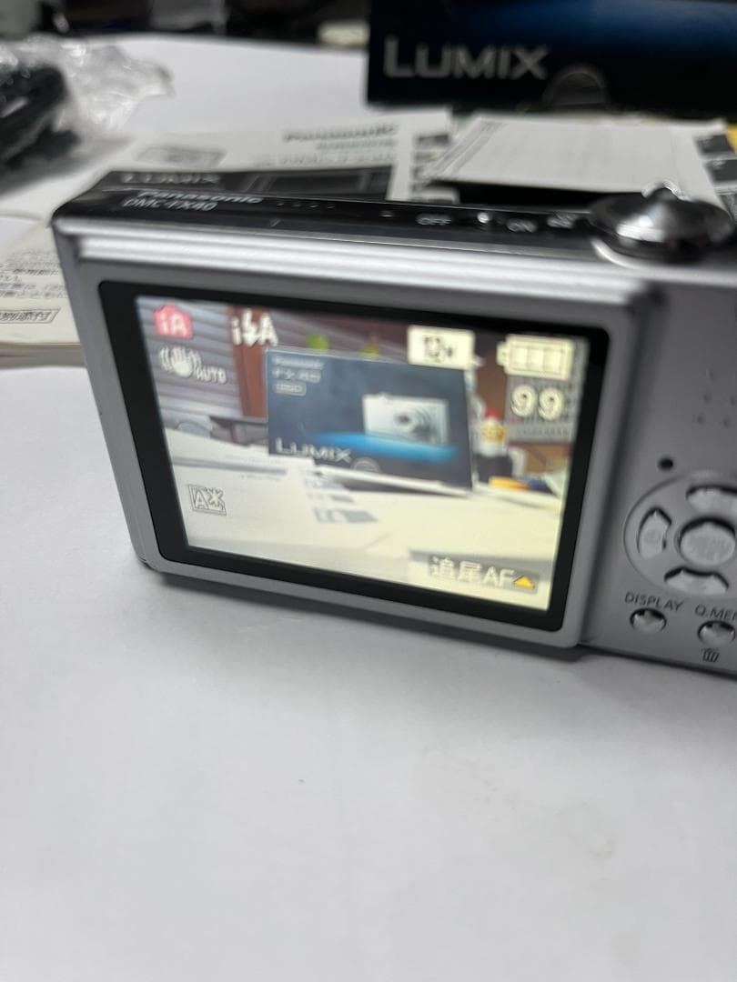 【動作品】パナソニック LUMIX DMC-FX-40