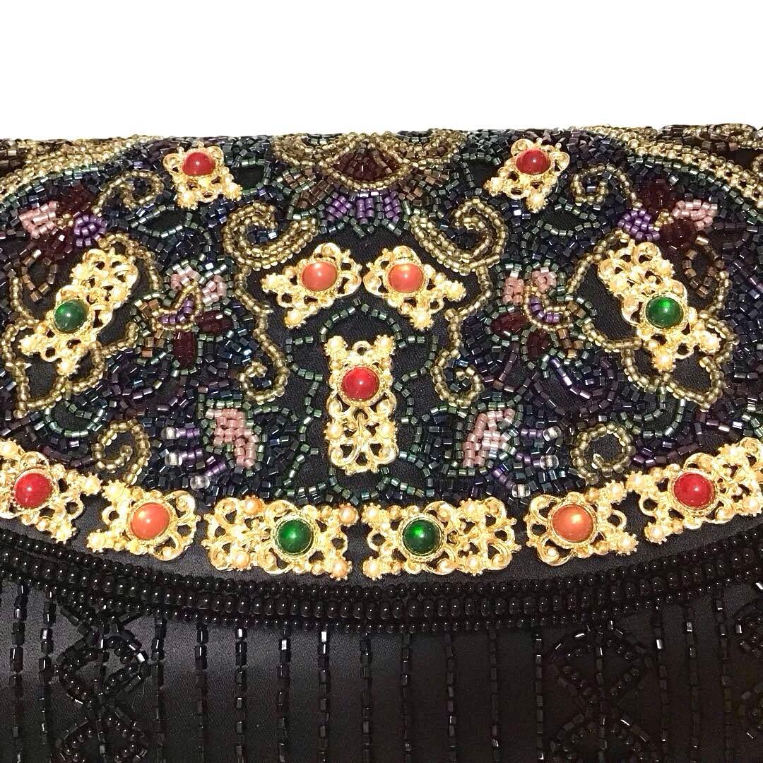 ⭐️激レア　皇室御用達⭐️LUMY(株)はしもと 天然石レディース・パーティーバッグ