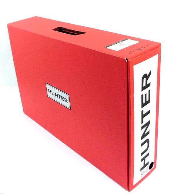 新品ハンターHUNTERレディースレインブーツ・ブラック　UK5-24cm
