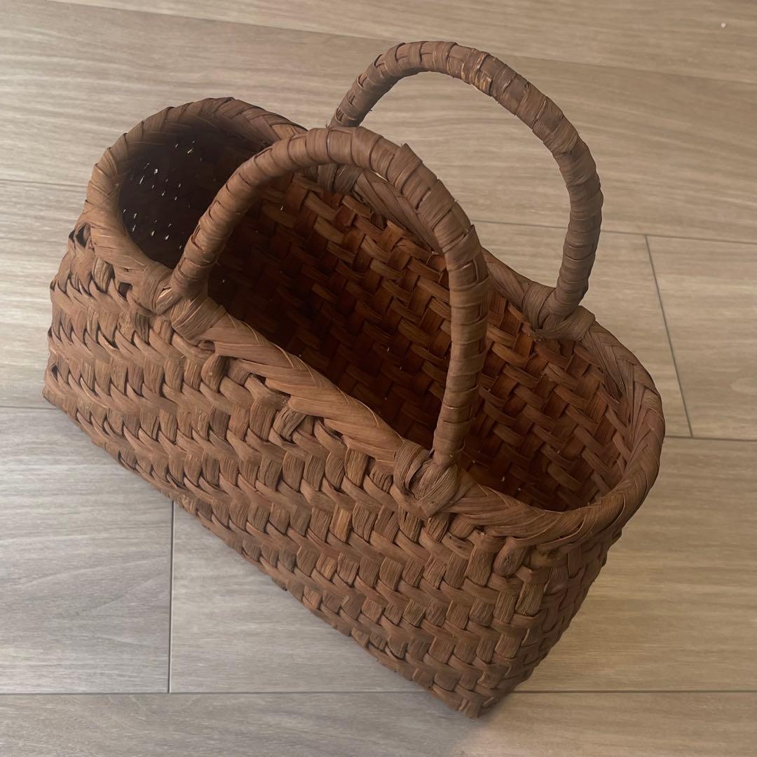 お取り置き　山葡萄カゴバッグ