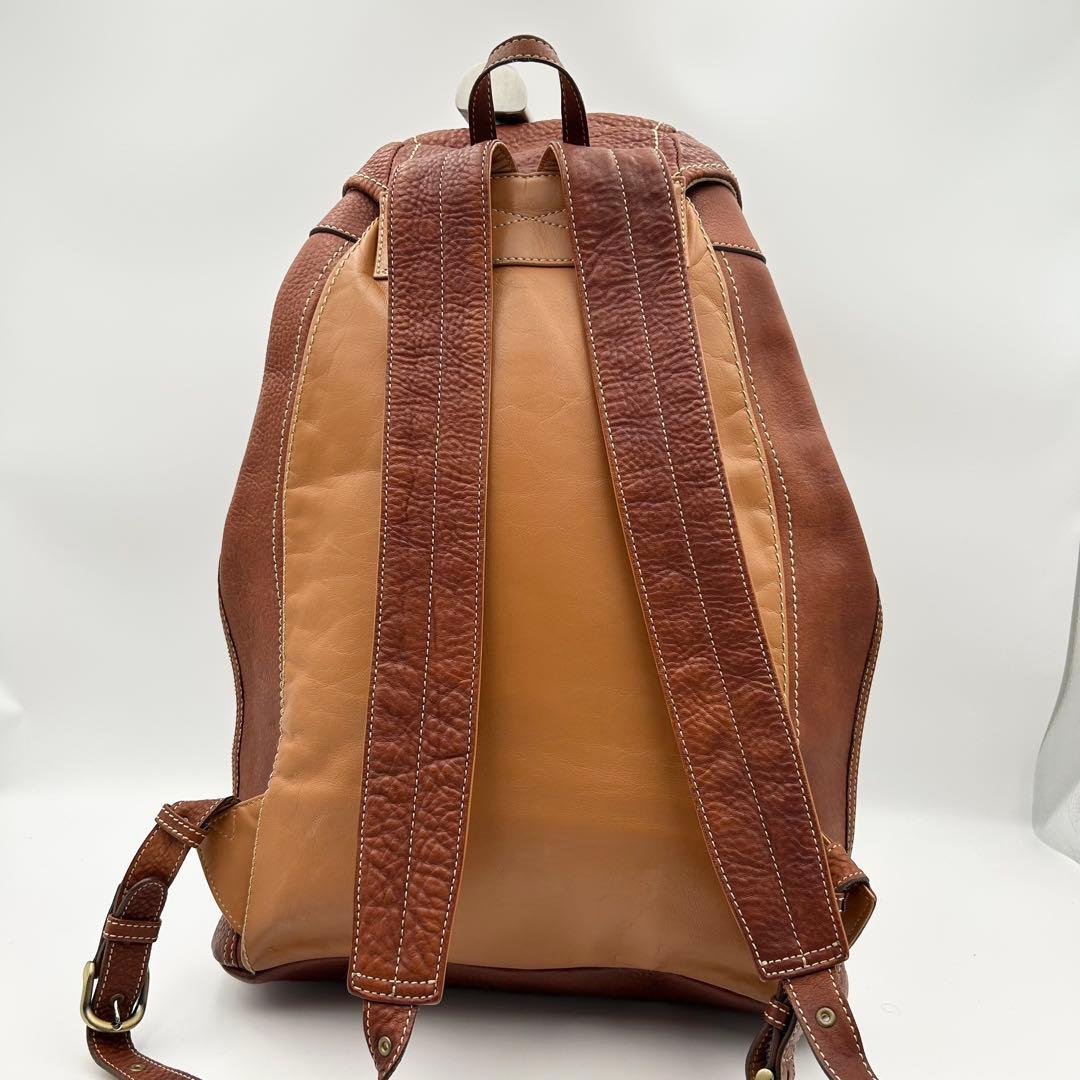 希少✨ 土屋鞄 リュック ソフトバックパック トーンオイルヌメ 大容量 レザー