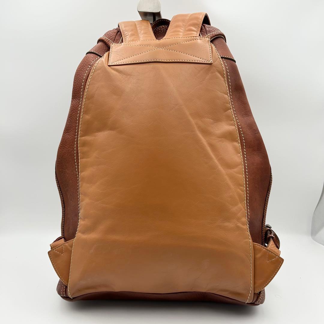希少✨ 土屋鞄 リュック ソフトバックパック トーンオイルヌメ 大容量 レザー