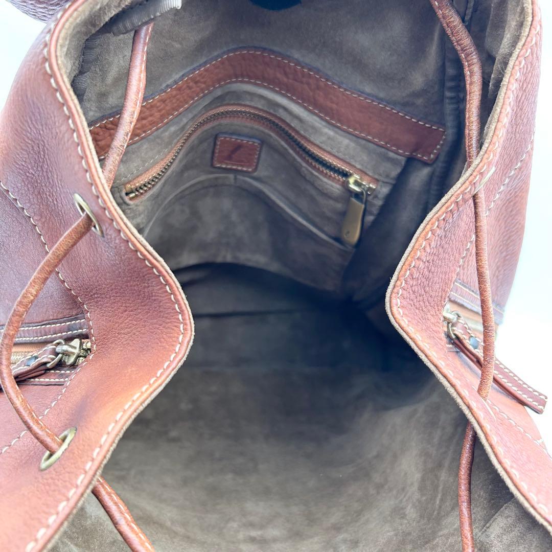 希少✨ 土屋鞄 リュック ソフトバックパック トーンオイルヌメ 大容量 レザー