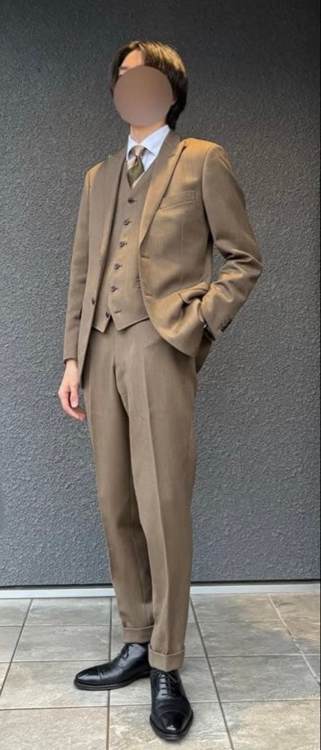 J.PRESS スリーピース　ベージュ