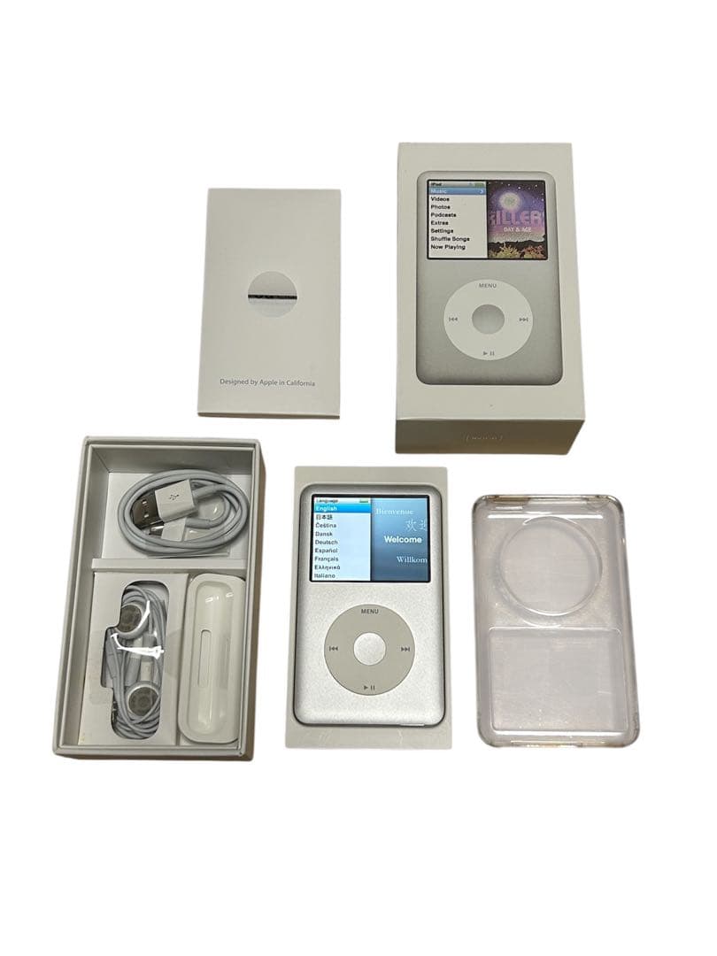 美品★ iPod classic SSD128GB交換 純正付属品 (未使用)付