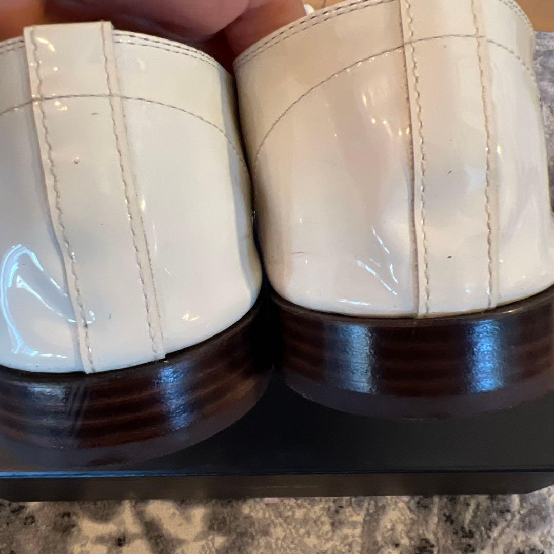 C*s様 Repetto エナメル ホワイト ドレスシューズ 45