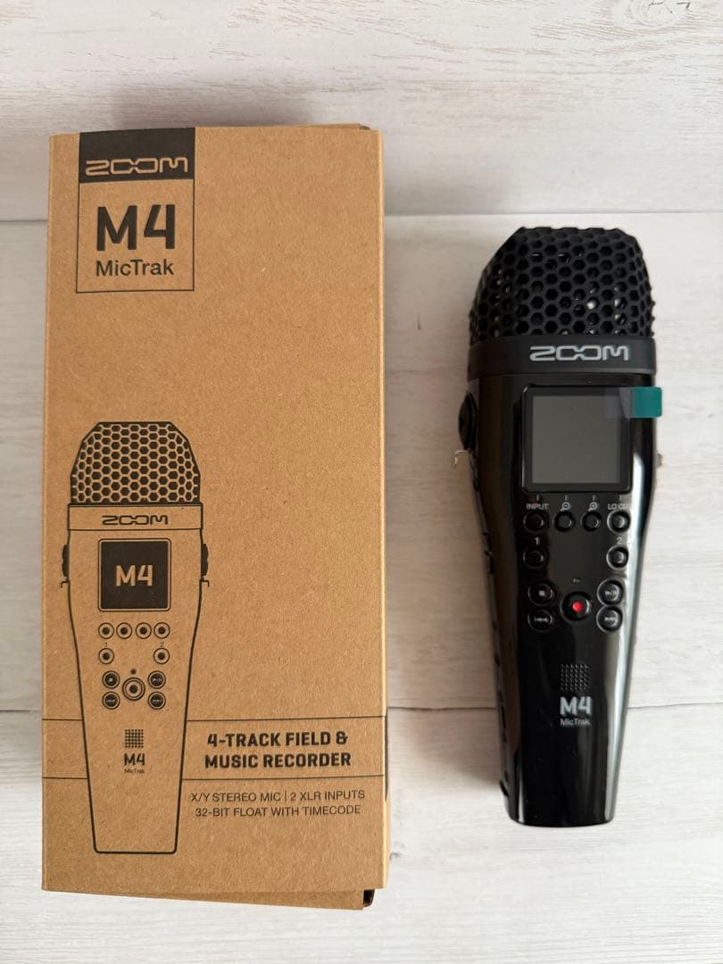 【新品同様】ZOOM M4 MicTrak 4トラック フィールド＆レコーダー