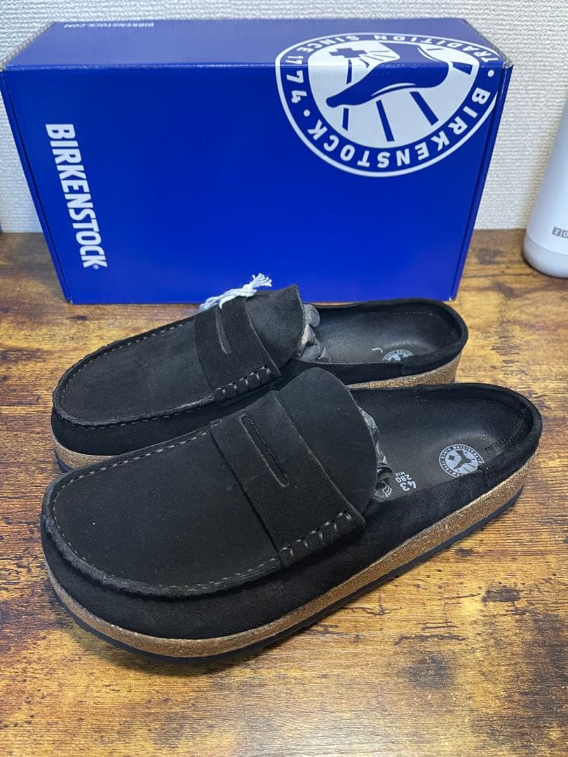 靴 BIRKENSTOCK NAPLES SUEDE LEATHER OILED