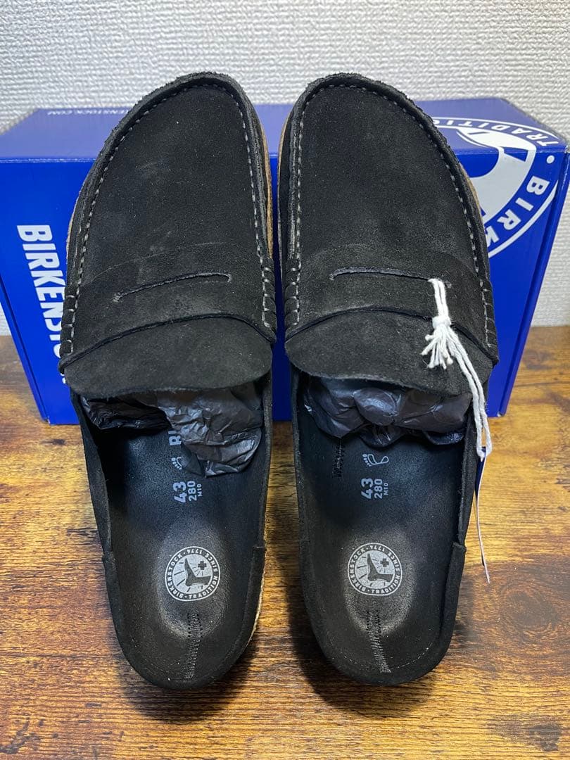 靴 BIRKENSTOCK NAPLES SUEDE LEATHER OILED