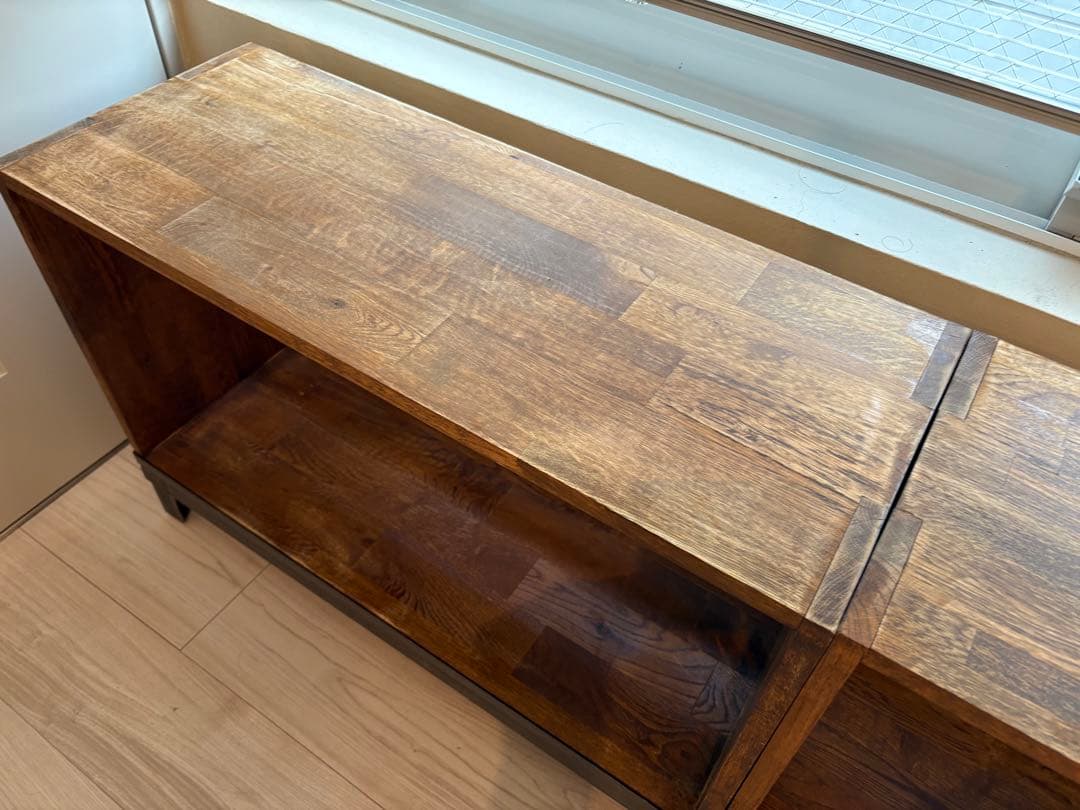 a.depecheアデペシュSHUSEI box shelf 750+アイアン