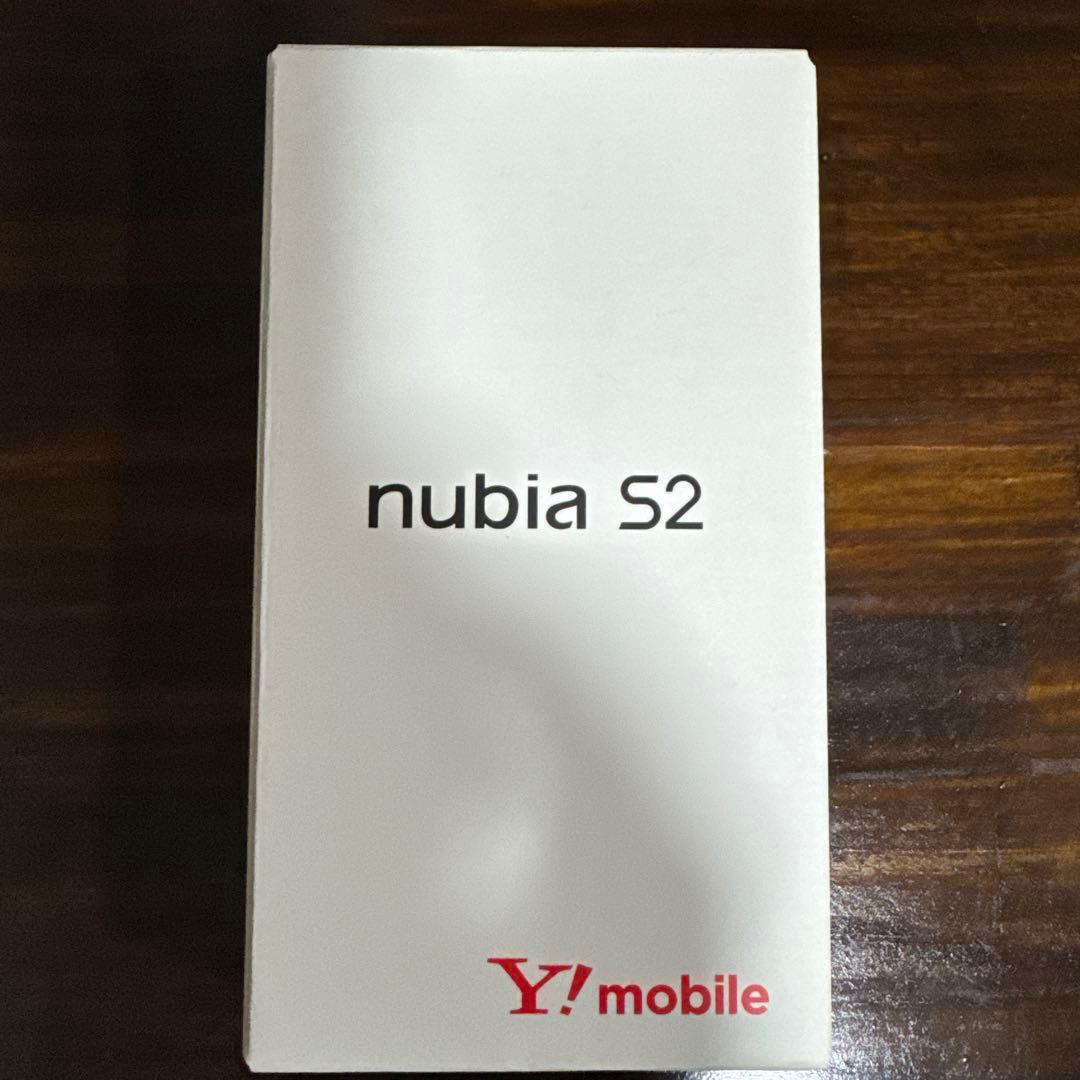 nubia S2 本体　ホワイト