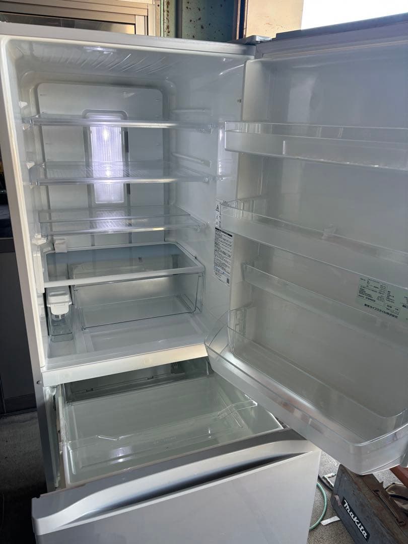 【送料込】設置費込TOSHIBA 2016年製ノンフロン冷蔵庫　GR-H38S