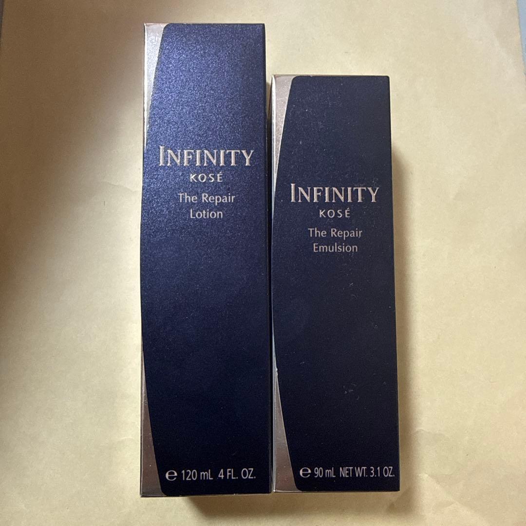KOSÉ INFINITY リペアローション・エマルジョンセット