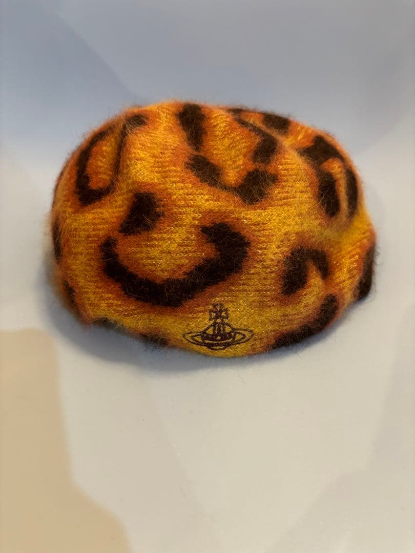 ヴィヴィアンウエストウッド　ベレー帽　刺繍　オーブ　日本製