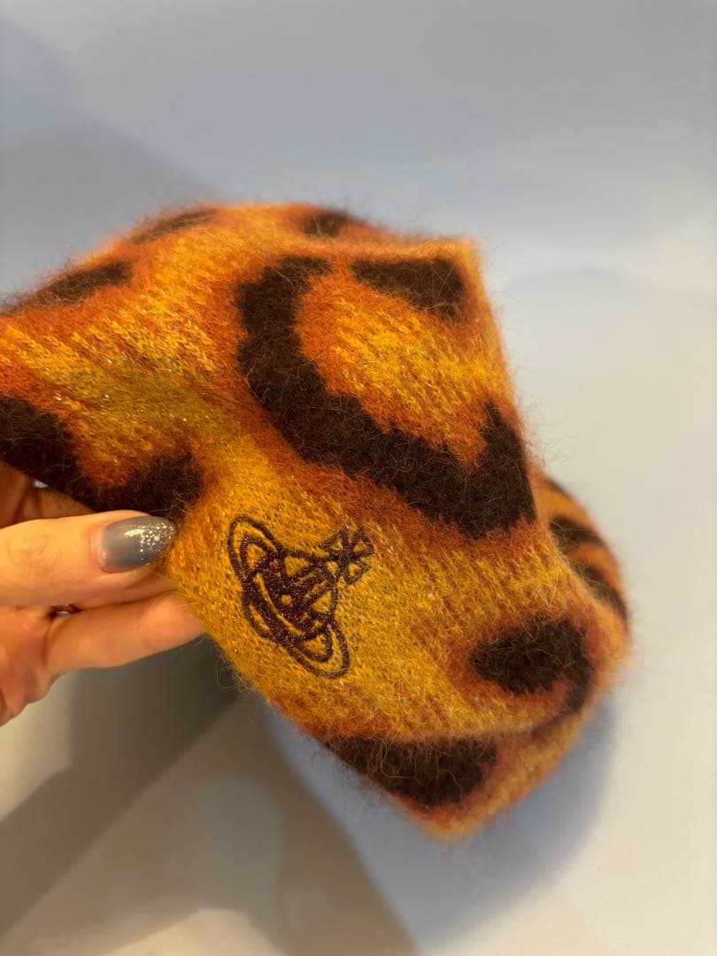 ヴィヴィアンウエストウッド　ベレー帽　刺繍　オーブ　日本製