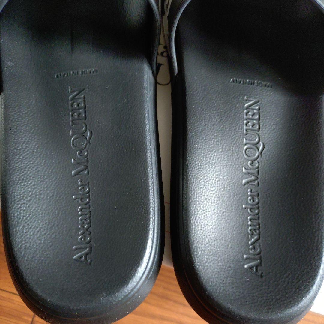 Alexander McQueen　アレキサンダーマックイーン　メンズサンダル黒