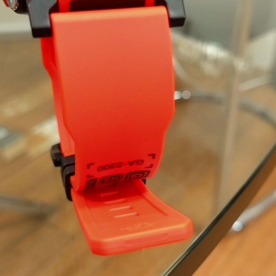 【極美品】CASIO　G-SHOCK　GA-2300FL レスキューオレンジ