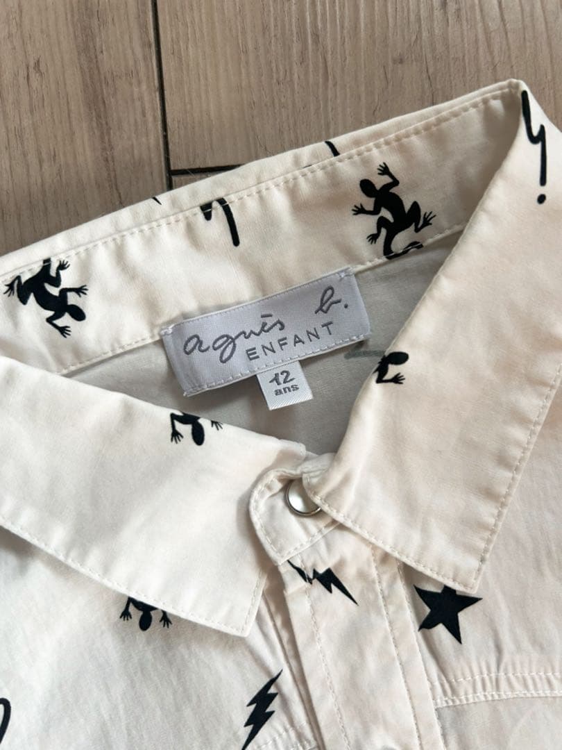 Gala★超美品アニエスベー★フォーマルスーツセットアップ　シャツ3点