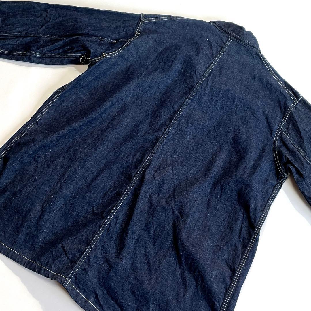 40s WWⅡ デニム カバーオール 大戦 ビッグサイズ ワンウォッシュ